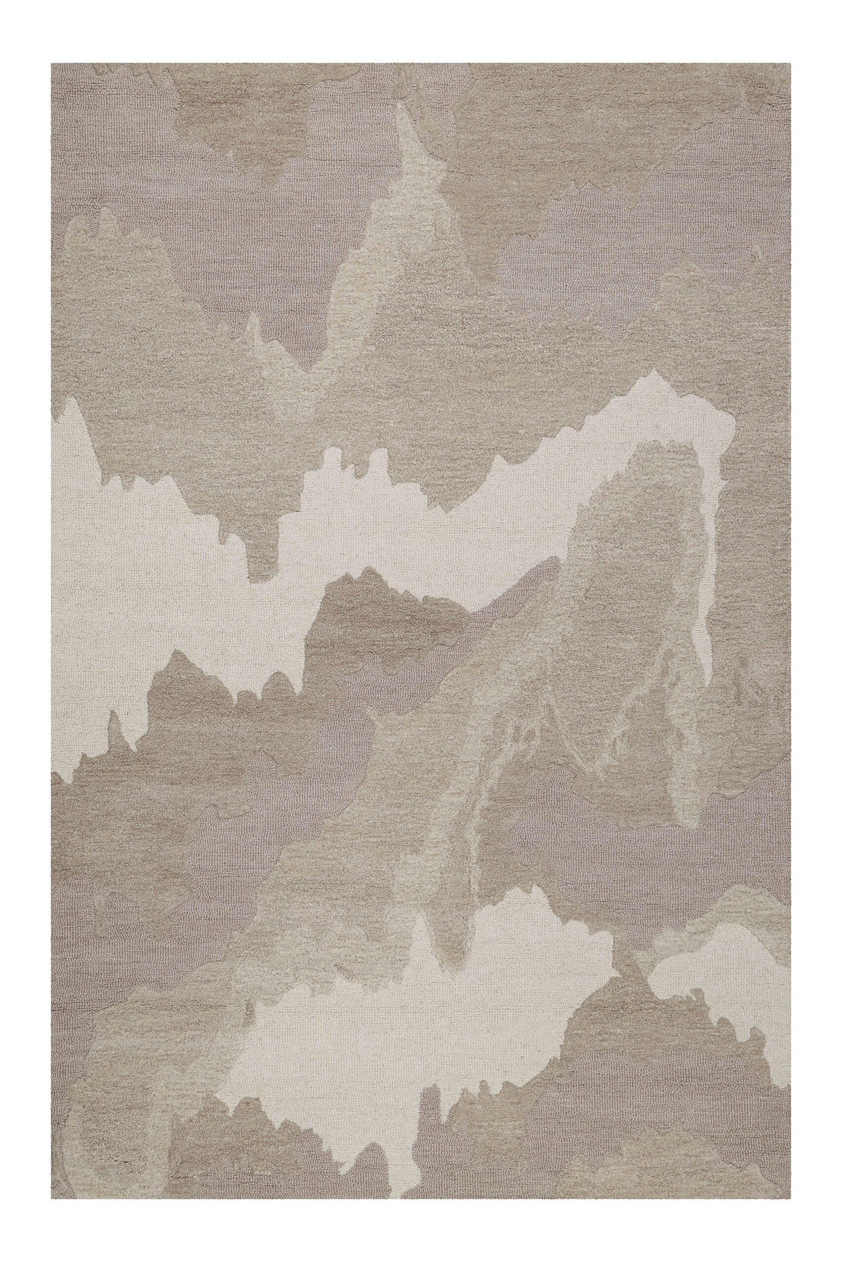 WEBTEPPICH 80/150 cm Carlo Creme, Ecru  - Ecru/Creme, Design, Textil (80/150cm) - Esprit