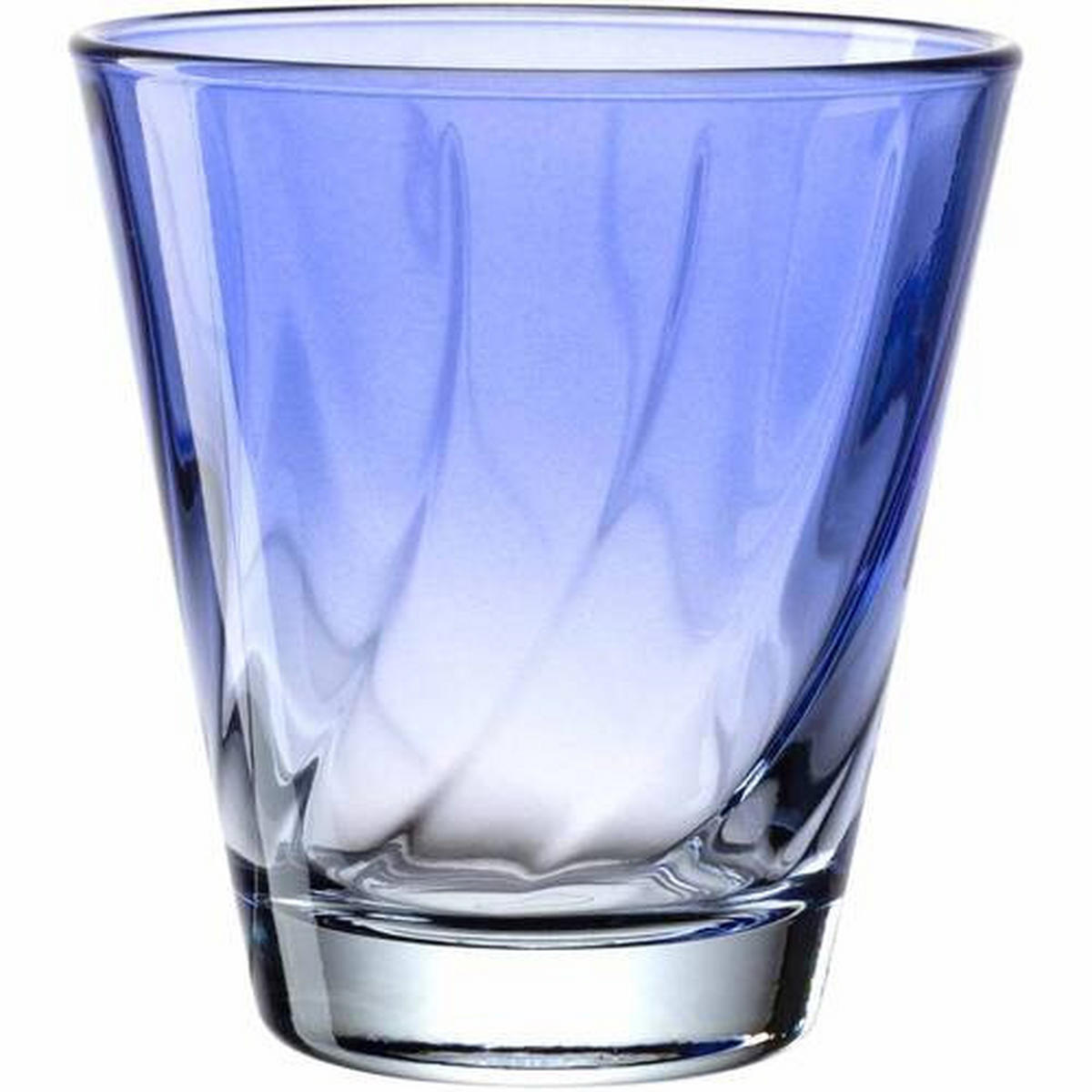 WHISKY-GLÄSERSET 215,00 ml 4-teilig  - Blau, Design, Glas (8,50/9,00/8,50cm) - Leonardo
