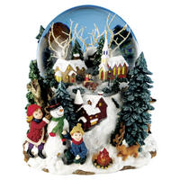 SCHNEEKUGEL - Multicolor, LIFESTYLE, Kunststoff
