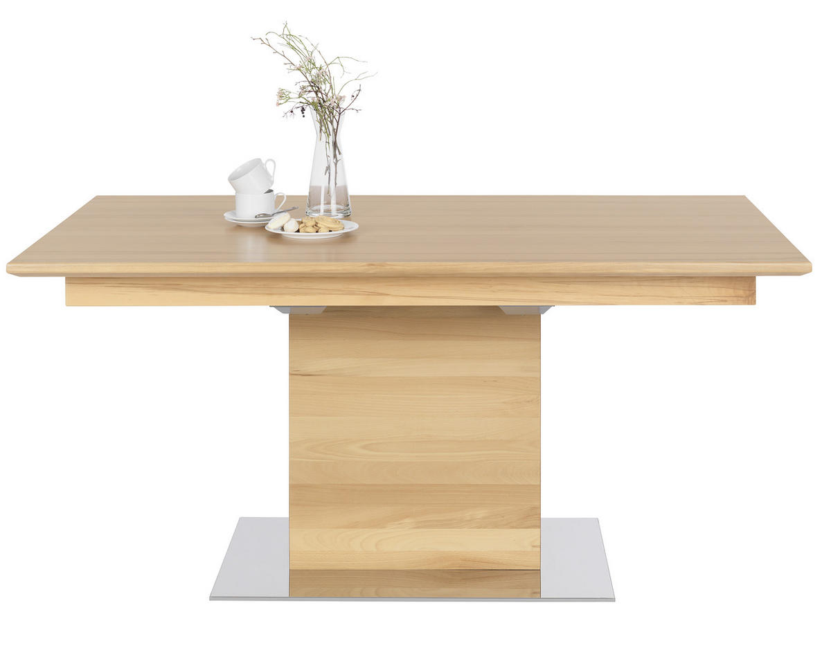 ESSTISCH in Holz 160/95/76 cm  - Buchefarben, KONVENTIONELL, Holz (160/95/76cm) - Invivus