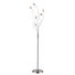 LED-STEHLEUCHTE - Weiß/Nickelfarben, MODERN, Glas/Metall (30/180cm) LED-STEHLEUCHTE - Weiß/Nickelfarben, MODERN, Glas/Metall (30/180cm)