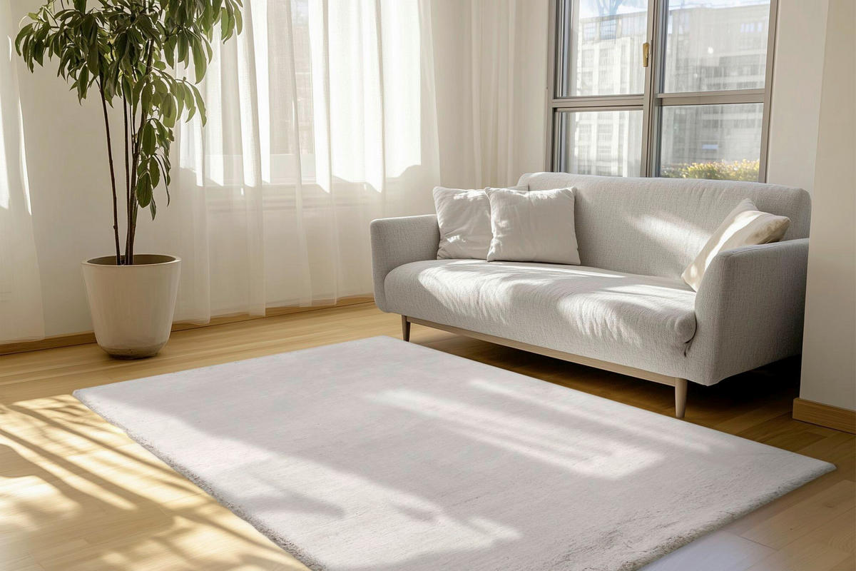 HOCHFLORTEPPICH 160/230 cm Grau rechteckig  - Grau, Basics, Textil (160/230cm) - Kayoom