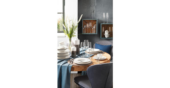 BESTECKSET 60-teilig Edelstahl  - Edelstahlfarben, Basics, Metall - Homeware Profession.