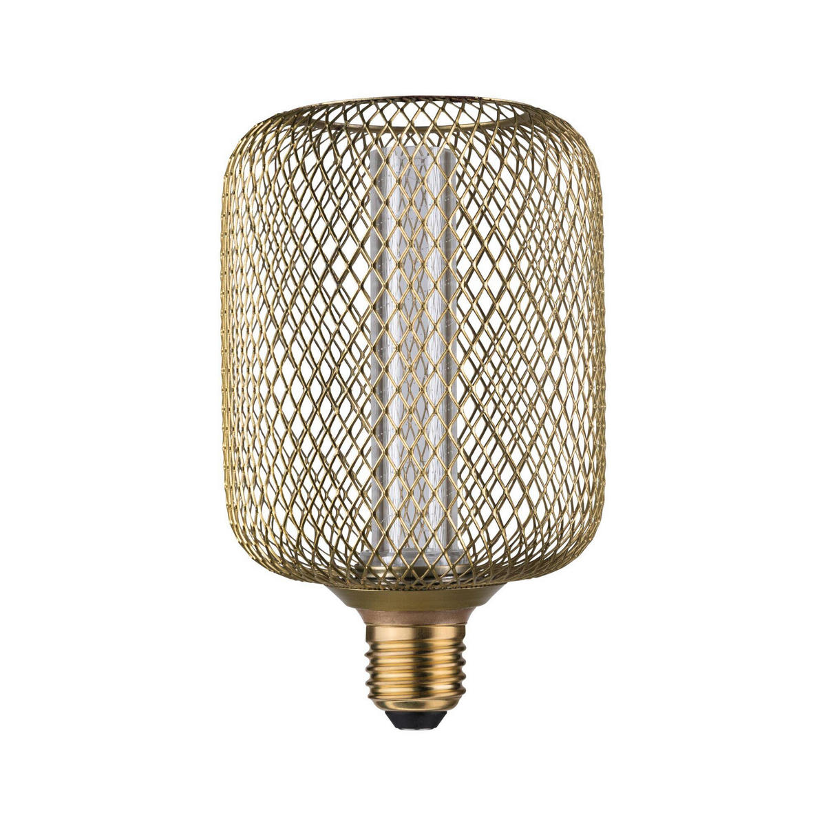 DEKO-LEUCHTMITTEL E27  4,2 W  - Messingfarben, Basics, Metall (11,0/16,0cm) - Paulmann