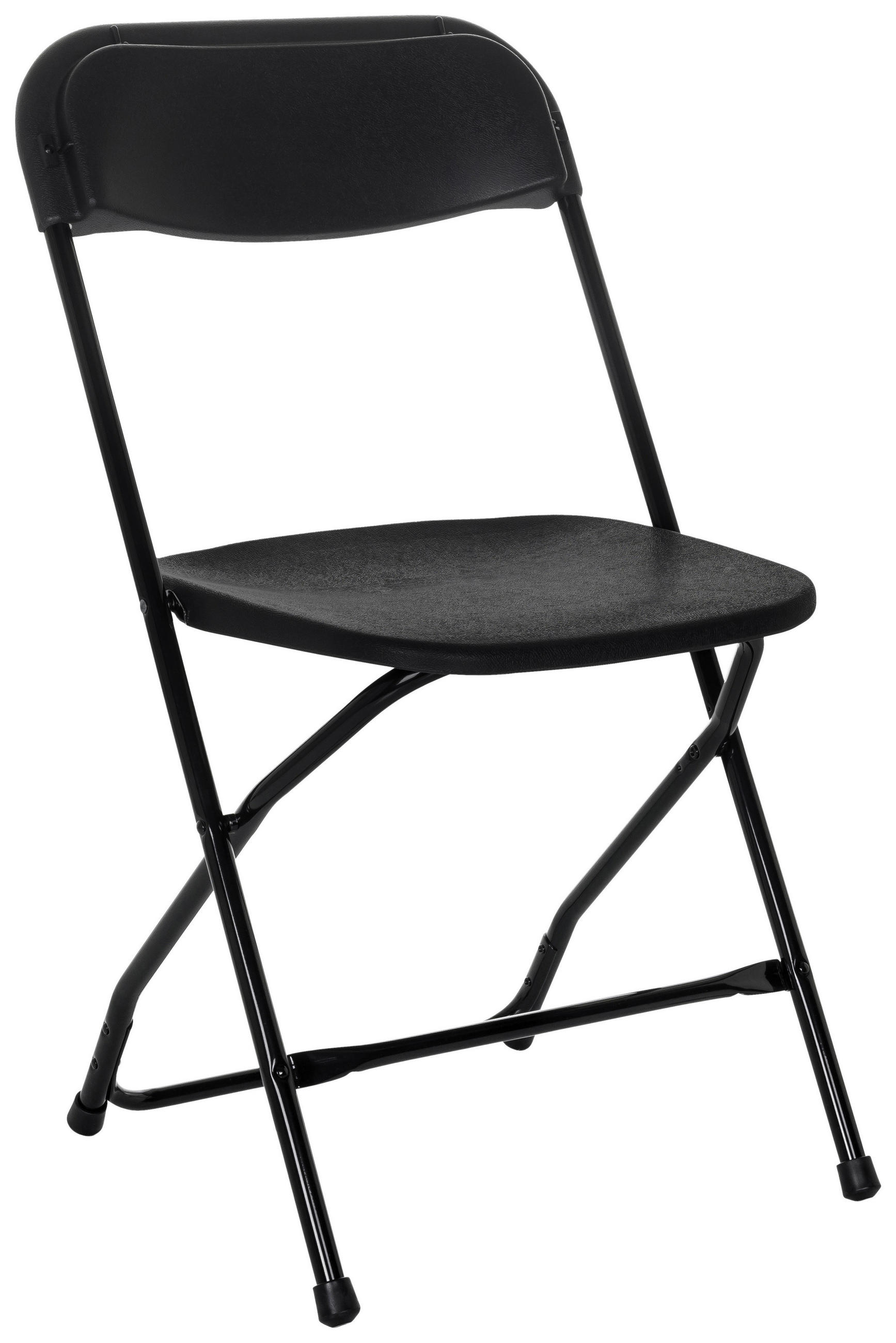 KLAPPSTUHL Schwarz  - Schwarz, Basics, Kunststoff (46/80/50cm) - MID.YOU