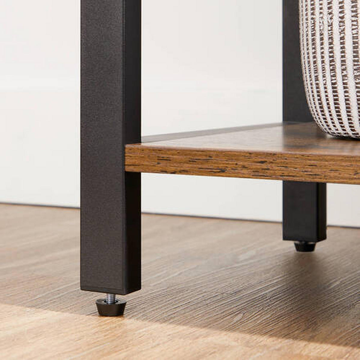 REGAL  66/186/30 cm  - Schwarz/Braun, Trend, Holzwerkstoff/Metall (66/186/30cm) - Boxxx