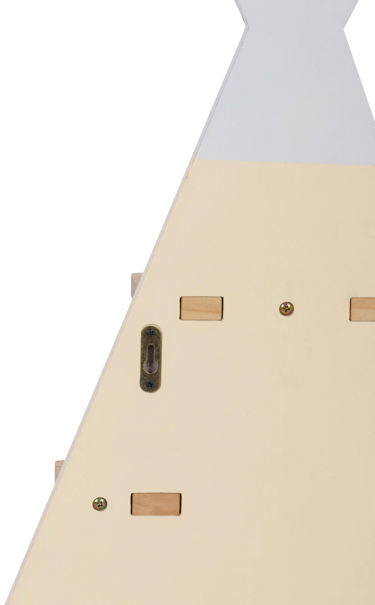 WANDREGAL  - Beige/Naturfarben, MODERN, Holz/Holzwerkstoff - Ben'n'jen