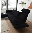 ECKSOFA  in Flachgewebe Schwarz  176-217/279-327 cm  - Schwarz, Design, Textil/Metall (176-217/279-327cm) - Dieter Knoll