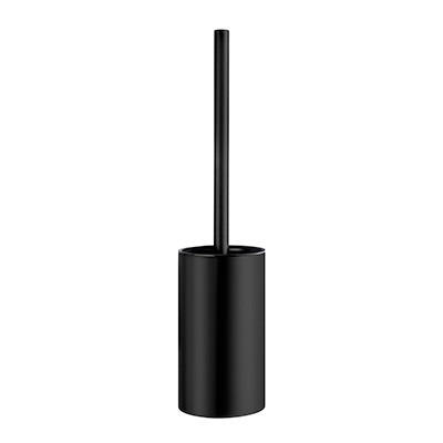 Smedbo Wc-Bürstengarnitur Beslagsboden Schwarz 10.3x37x10.3 cm