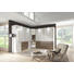 DREHTÜRENSCHRANK in Weiß, Magnolie, Sahara - Chromfarben/Magnolie, Design, Glas/Holzwerkstoff (300/236/62cm) - Novel DREHTÜRENSCHRANK in Weiß, Magnolie, Sahara - Chromfarben/Magnolie, Design, Glas/Holzwerkstoff (300/236/62cm) - Novel