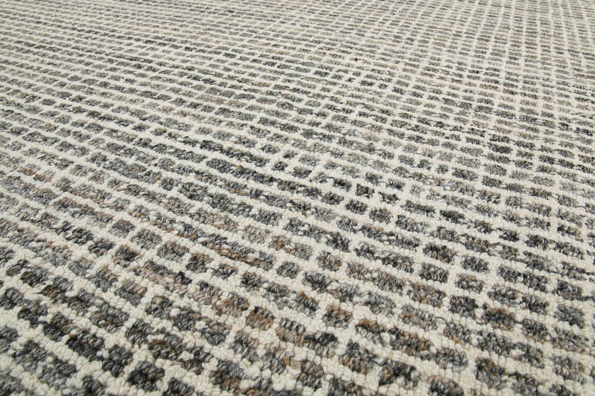 FLACHWEBETEPPICH  Wohnzimmer 240/340 cm Hamptons FOURTEEN Creme, Grau rechteckig  - Creme/Grau, Basics, Textil (240/340cm) - WECON HOME