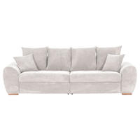 BIGSOFA in Cord Naturfarben  - Eichefarben/Naturfarben, Konventionell, Holz/Textil (270/72/109cm) - Carryhome