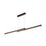 LED-HÄNGELEUCHTE - Braun, LIFESTYLE, Holz/Kunststoff (150/110/10cm) LED-HÄNGELEUCHTE - Braun, LIFESTYLE, Holz/Kunststoff (150/110/10cm)