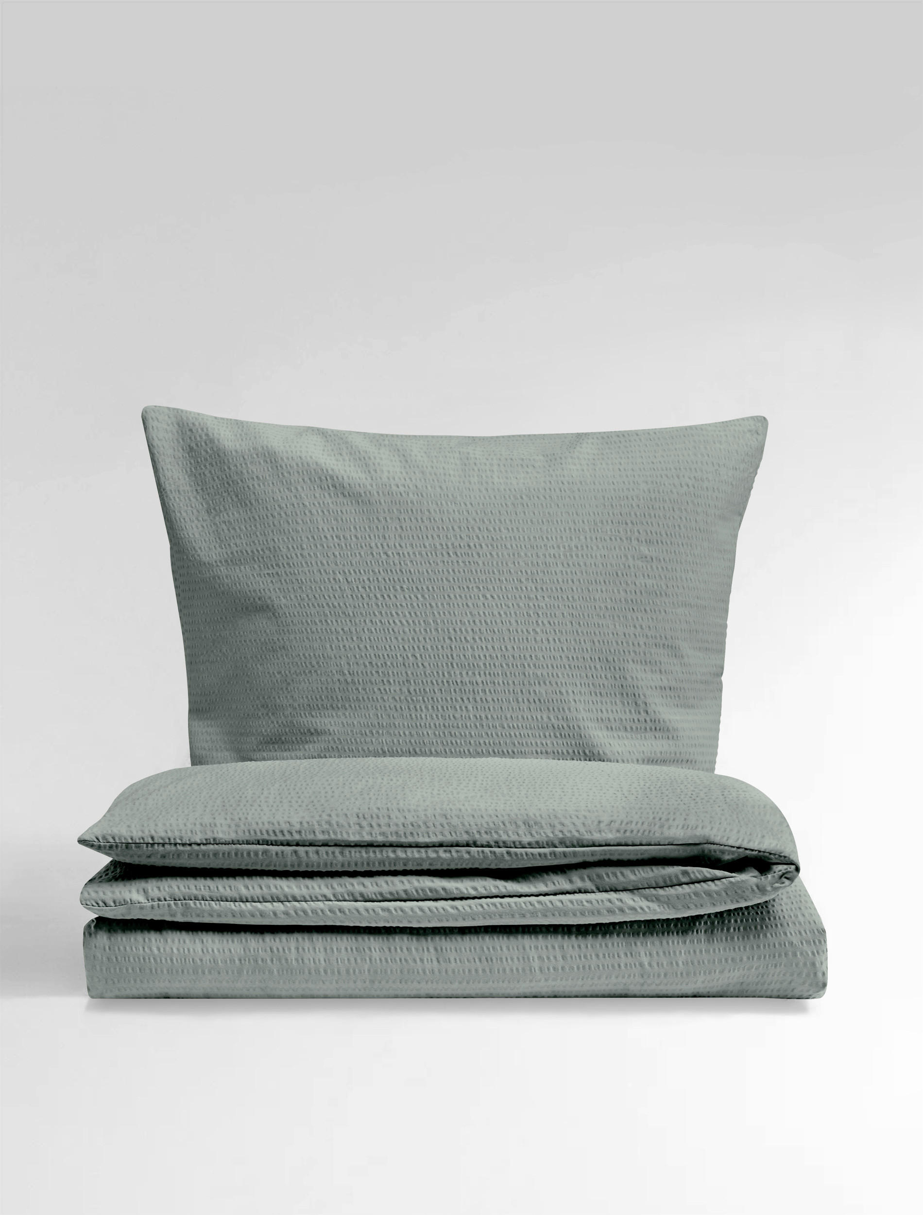 Thumbnail - Bierbaum Bettwäsche, Grün, Textil, Uni, 135x200 cm, pflegeleicht, hautfreundlich, bügelleicht, weiche und anschmiegsame ...