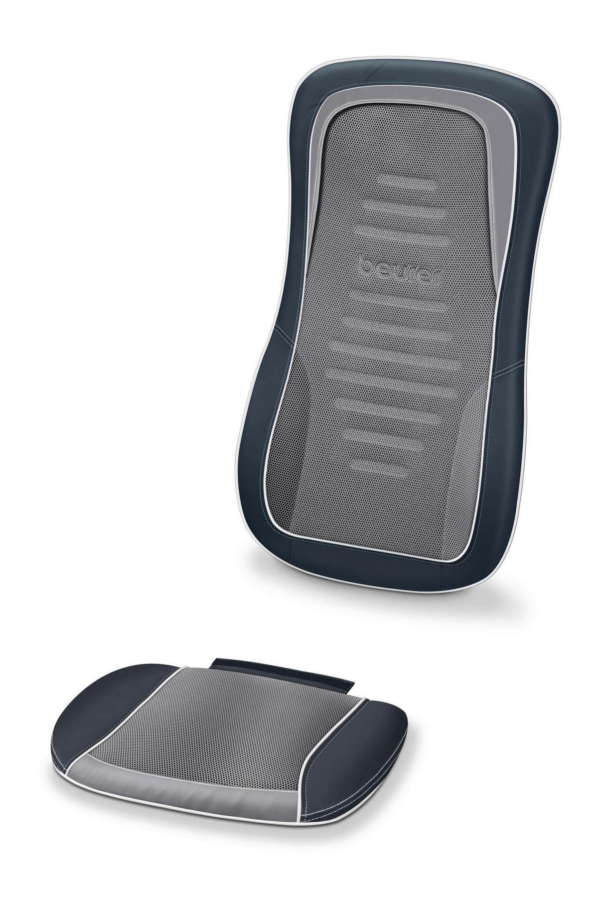 MASSAGESITZAUFLAGE - Grau, Basics (21,5cm) - Beurer