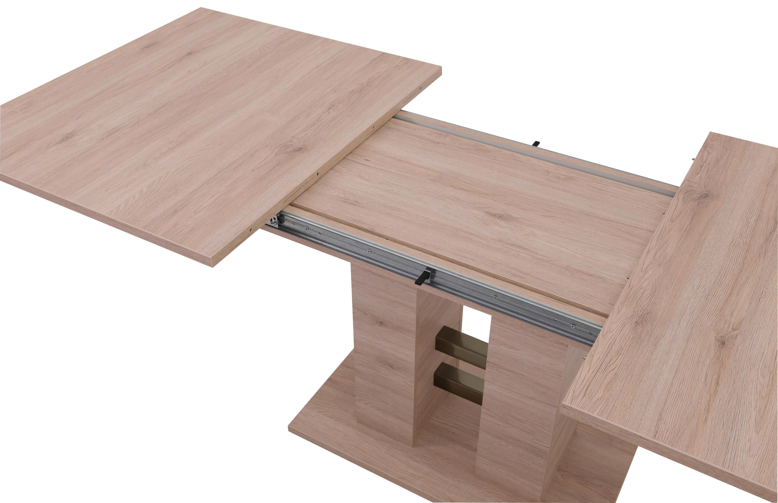 ESSTISCH in Holzwerkstoff 140-220/90/76 cm  - Eichefarben/Sonoma Eiche, MODERN, Holzwerkstoff (140-220/90/76cm) - Carryhome