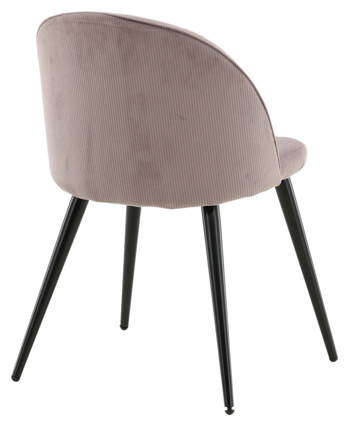 STUHL-SET 2 Stück  in Stahl Cord  - Pink/Schwarz, Design, Textil/Metall (57/76,5/50cm) - Livetastic