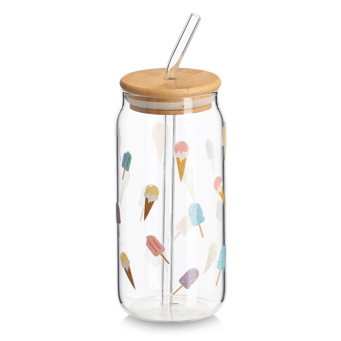 TRINKGLAS 500 ml  - Transparent, Trend, Glas (7,5/7,5/15,5cm)