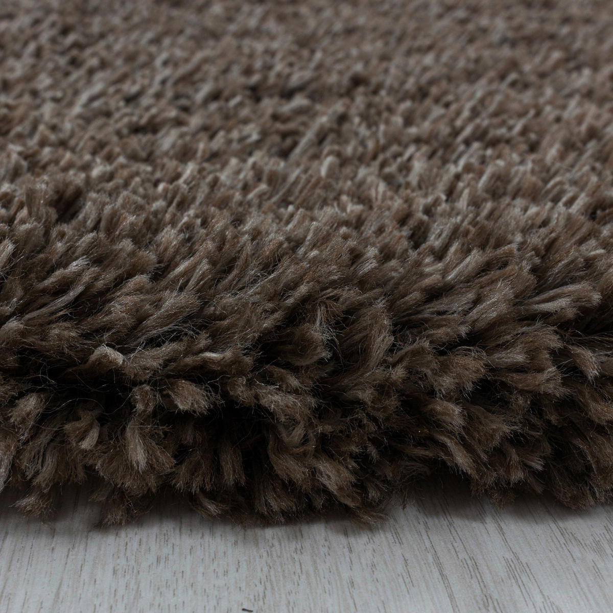 KOBEREC S VYSOKÝM VLASEM, 140/200 cm, hnědá - hnědá, Basics, textil (140/200cm) - Novel