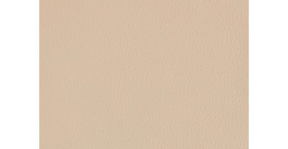 RÉCAMIERE in Echtleder Creme - Chromfarben/Creme, Design, Leder/Metall (209/85-109/95-16cm) - Dieter Knoll