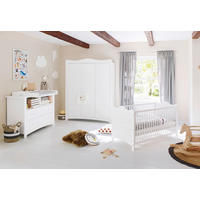 BABYZIMMER FLORENTINA  - Weiß, ROMANTIK / LANDHAUS, Holz/Holzwerkstoff - Pinolino