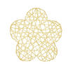 PLATZDECKCHEN Papier Gelb  - Gelb, Trend, Papier (42/40/0,2cm) - Ambia Home