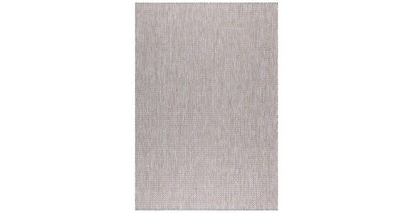 In- und Outdoorteppich 120/170 cm Zagora Rosa, Beige - Beige/Rosa, Basics, Textil (120/170cm) - Novel