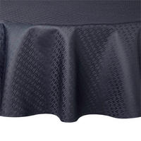 TISCHDECKE CHAINS 180 cm  - Blau/Dunkelblau, Design, Textil (180cm) - Joop!