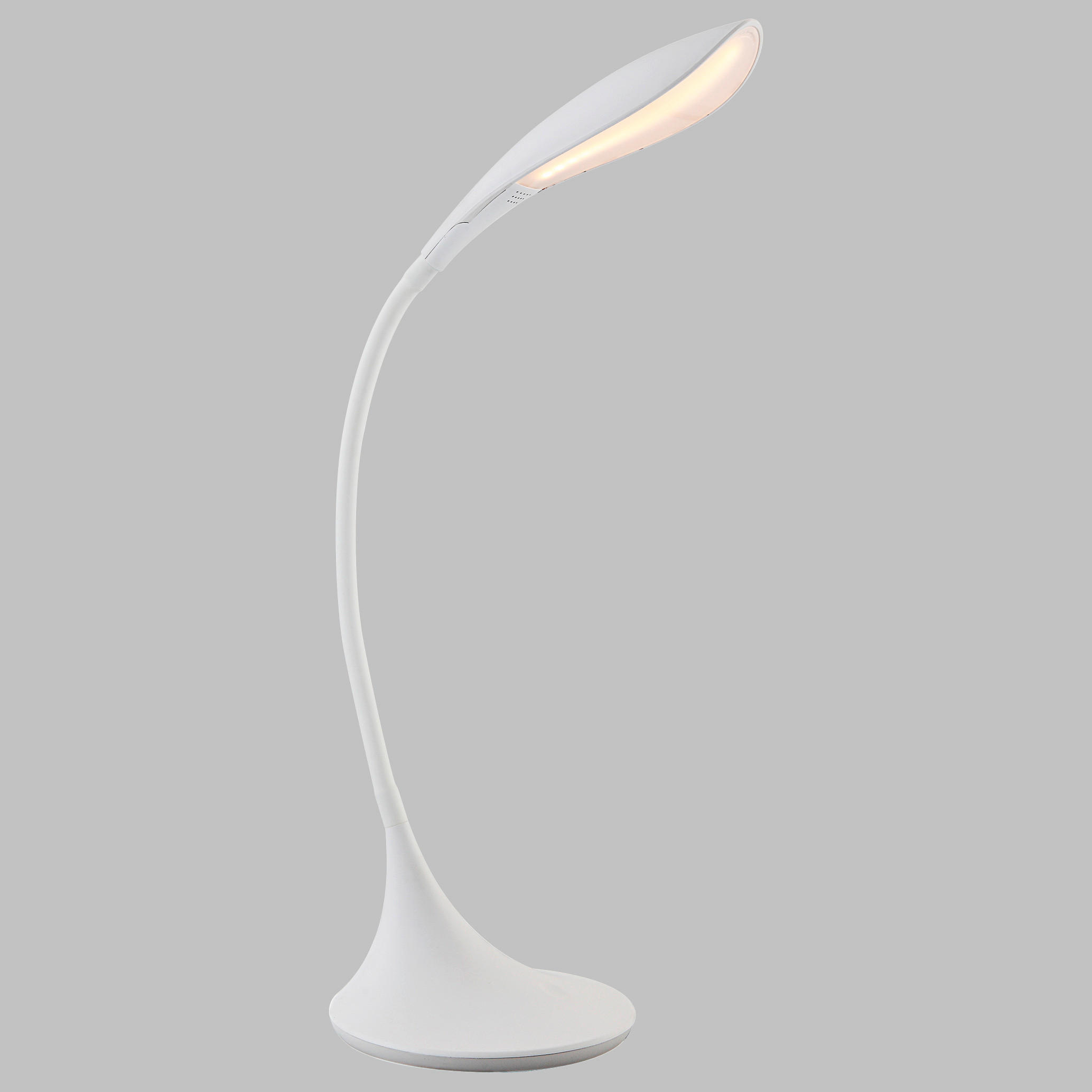 LED-TISCHLEUCHTE - Weiss, Design, Kunststoff/Metall (51/67cm) - Globo