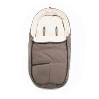 FUSSSACK NEXT GEN  - Graubraun, Basics, Textil (88/40/13cm) - Bebe Jou