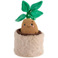 PLÜSCHFIGUR  - Beige/Braun, Trend, Kunststoff/Textil (15/32/15cm) - Patinio