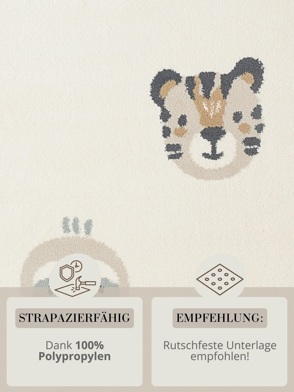 KINDERTEPPICH 200/290 cm Adventures  - Multicolor/Creme, Design, Kunststoff/Textil (200/290cm)