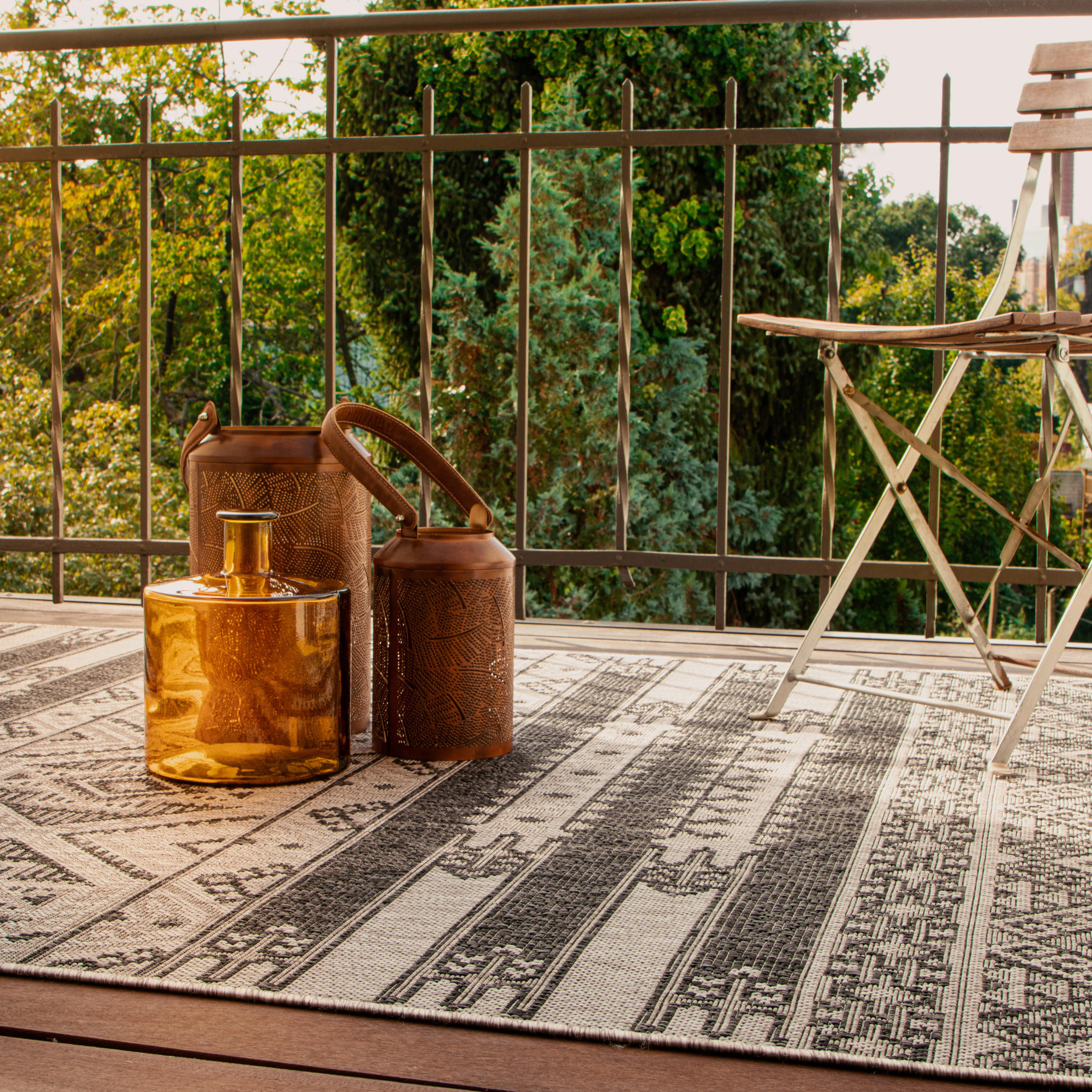 OUTDOORTEPPICH 200/290 cm My Nordic  - Graubraun/Grau, Design, Textil (200/290cm) - Novel