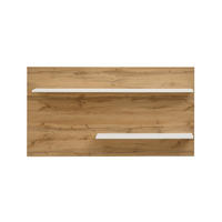 WANDPANEEL 150/80/20 cm Weiß, Eiche Wotan Holzwerkstoff  - Eiche Wotan/Weiß, Design, Holzwerkstoff (150/80/20cm) - Modante