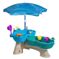 SPIELTISCH SPILL & SPLASH  - Blau/Multicolor, KONVENTIONELL, Kunststoff (109,9/57,2/63,5cm) - Ambia Garden