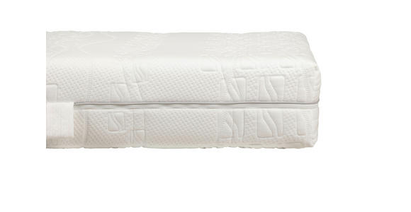 KOMFORTSCHAUMMATRATZE 90/200 cm Höhe ca. 22 cm  - Weiß, Basics, Textil (90/200cm) - Novel