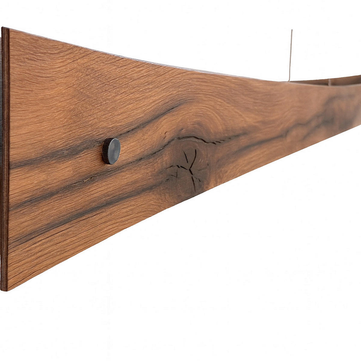 LED-HÄNGELEUCHTE 118/9/165 cm  - Eiche dunkel, Natur, Holz/Metall (118/9/165cm) - Waldwelt