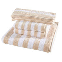 SADA RUČNÍKŮ A OSUŠEK, přírodní barvy, béžová - přírodní barvy/béžová, Basics, textil - Joop!