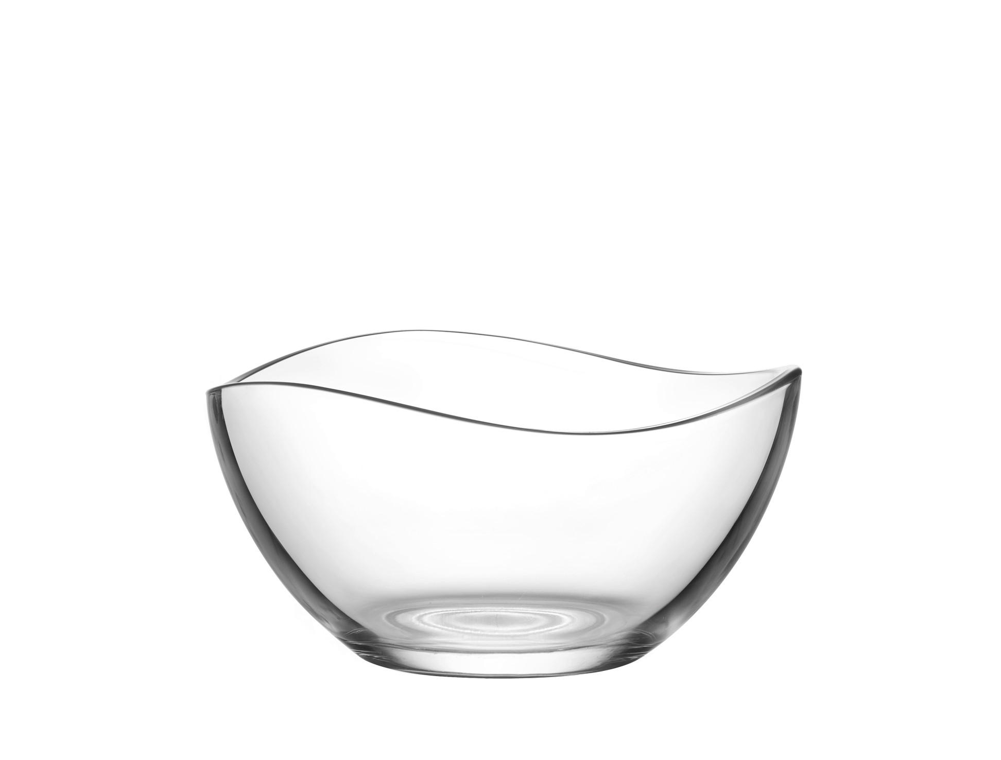 SCHÜSSEL 17 cm   - Transparent, KONVENTIONELL, Glas (17cm) - Homeware