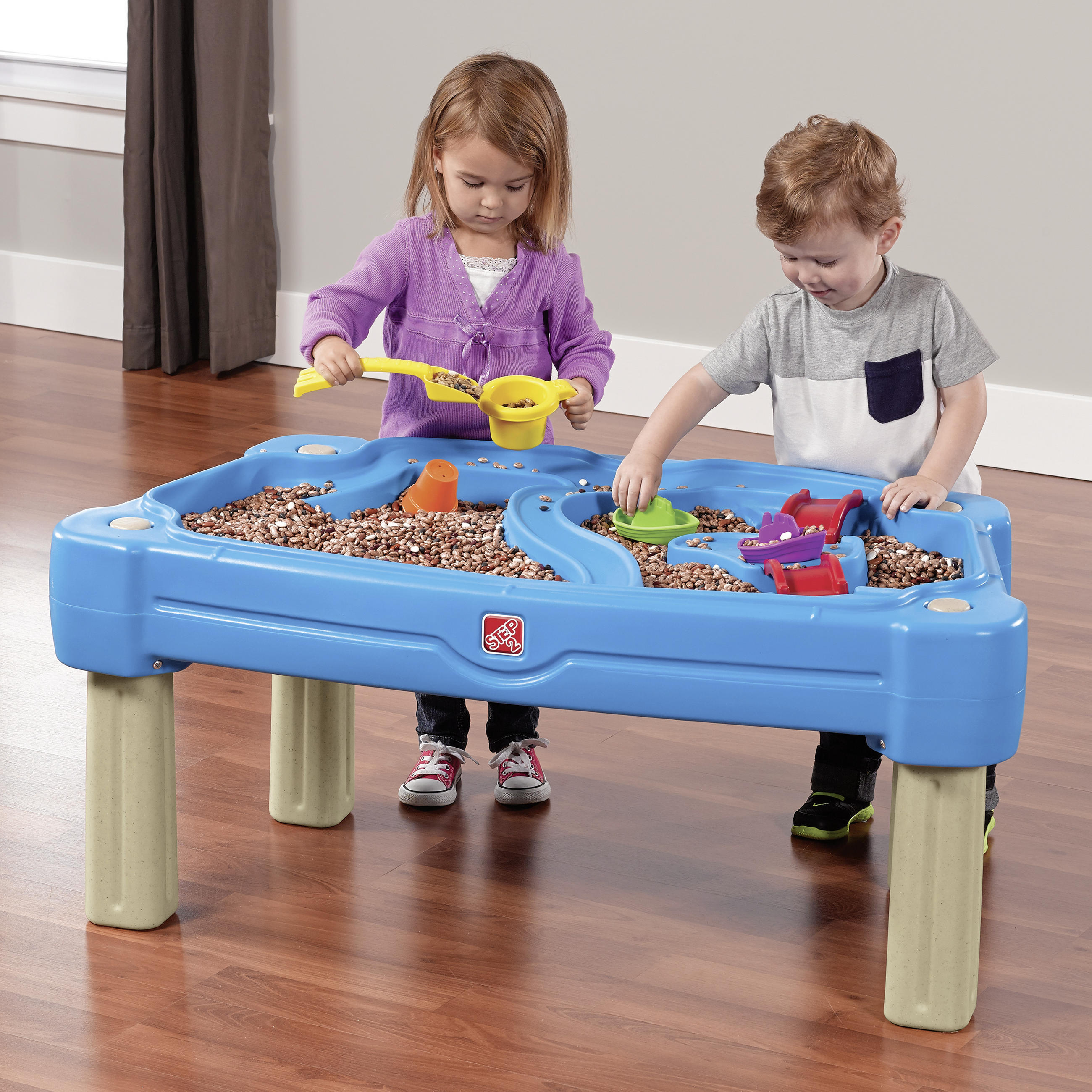 SAND- UND WASSERTISCH 850900 Kunststoff Blau, Grün  - Blau/Grün, MODERN, Kunststoff (108/58,5/61cm) - Ambia Garden