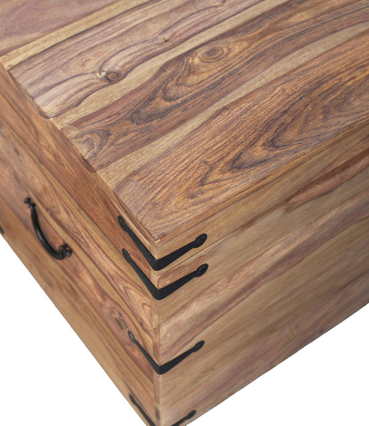 TRUHE in Holz 90/45/45 cm  - Naturfarben, Design, Holz (90/45/45cm) - Livetastic