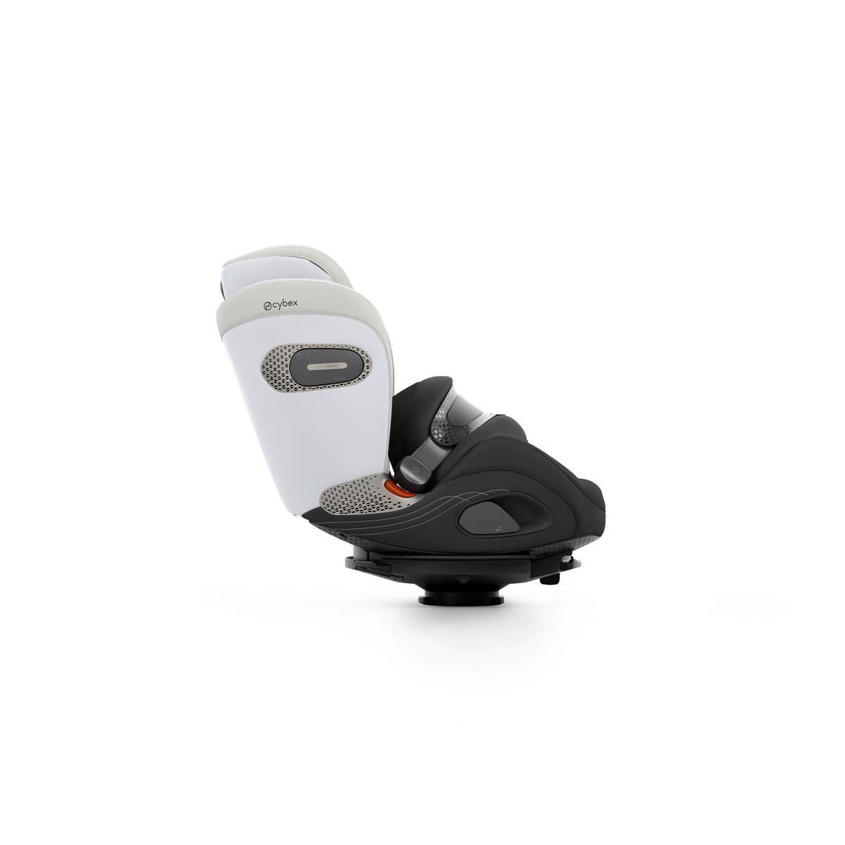 KINDERAUTOSITZ Anoris S Style Misty Grey  - Hellgrau, Basics, Kunststoff/Textil (49/45/58cm) - cybex PLATINUM