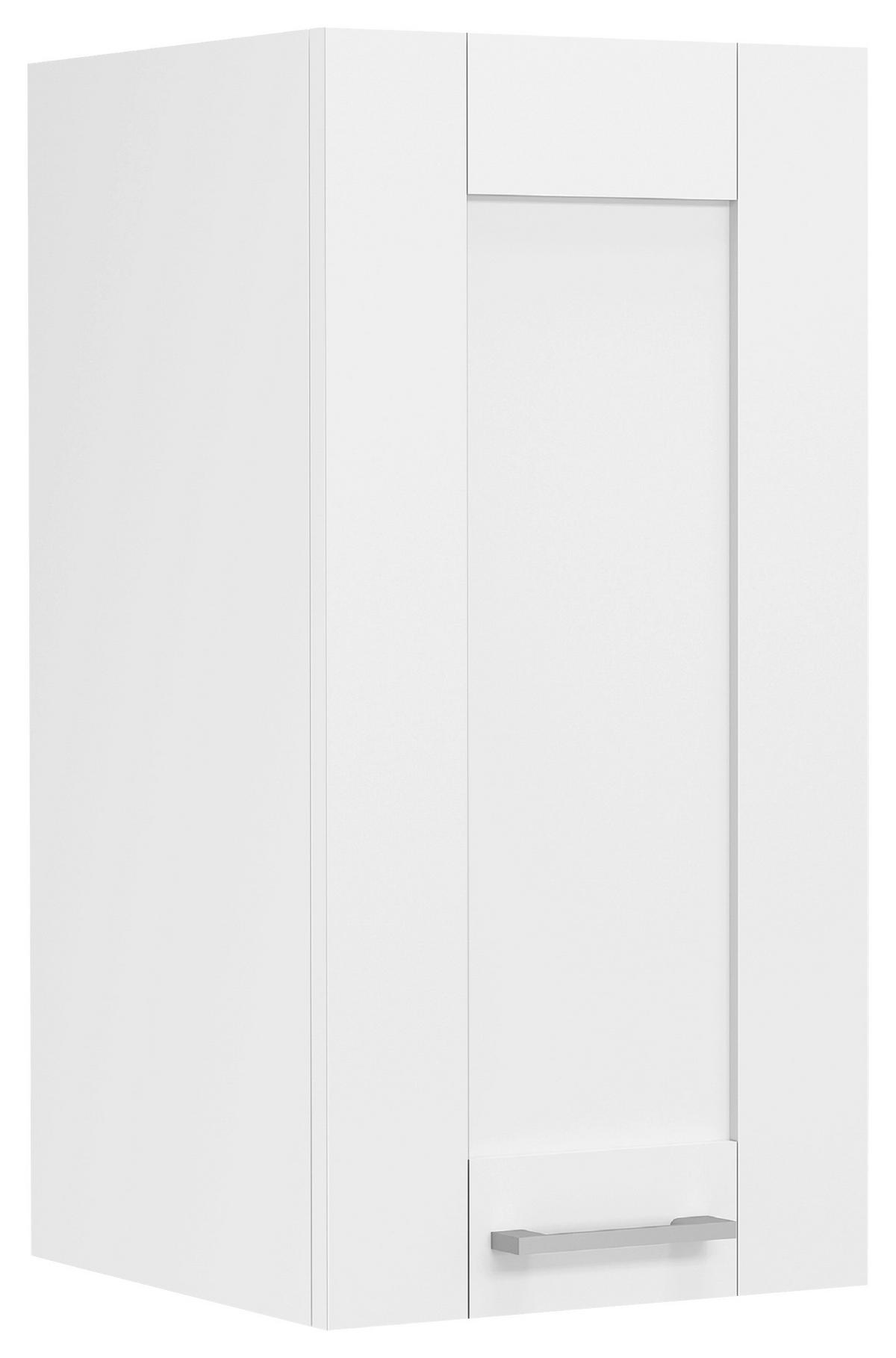 VÄGGSKÅP 30/60/31 cm  i vit  - vit/silver, Trend, trämaterial/plast (30/60/31cm) - MID.YOU