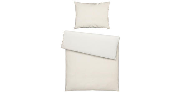 BETTWÄSCHE Samt, Teddystoff 140/200 cm - Creme, Basics, Textil (140/200cm) - Novel
