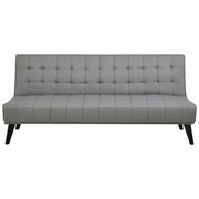 SCHLAFSOFA - Schwarz/Grau, LIFESTYLE, Holz/Holzwerkstoff (180/81/86cm) - Carryhome