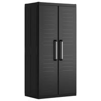 GERÄTESCHRANK 89/182/54 cm  - Schwarz, Design, Kunststoff (89/182/54cm) - Keter