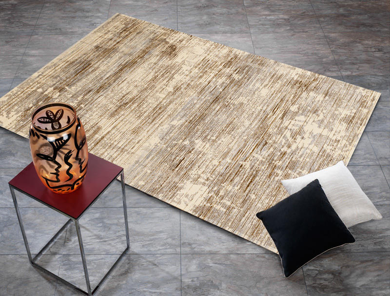 FLACHWEBETEPPICH 70/140 cm Wave Kontura Beige  - Beige, Design, Textil (70/140cm) - Musterring