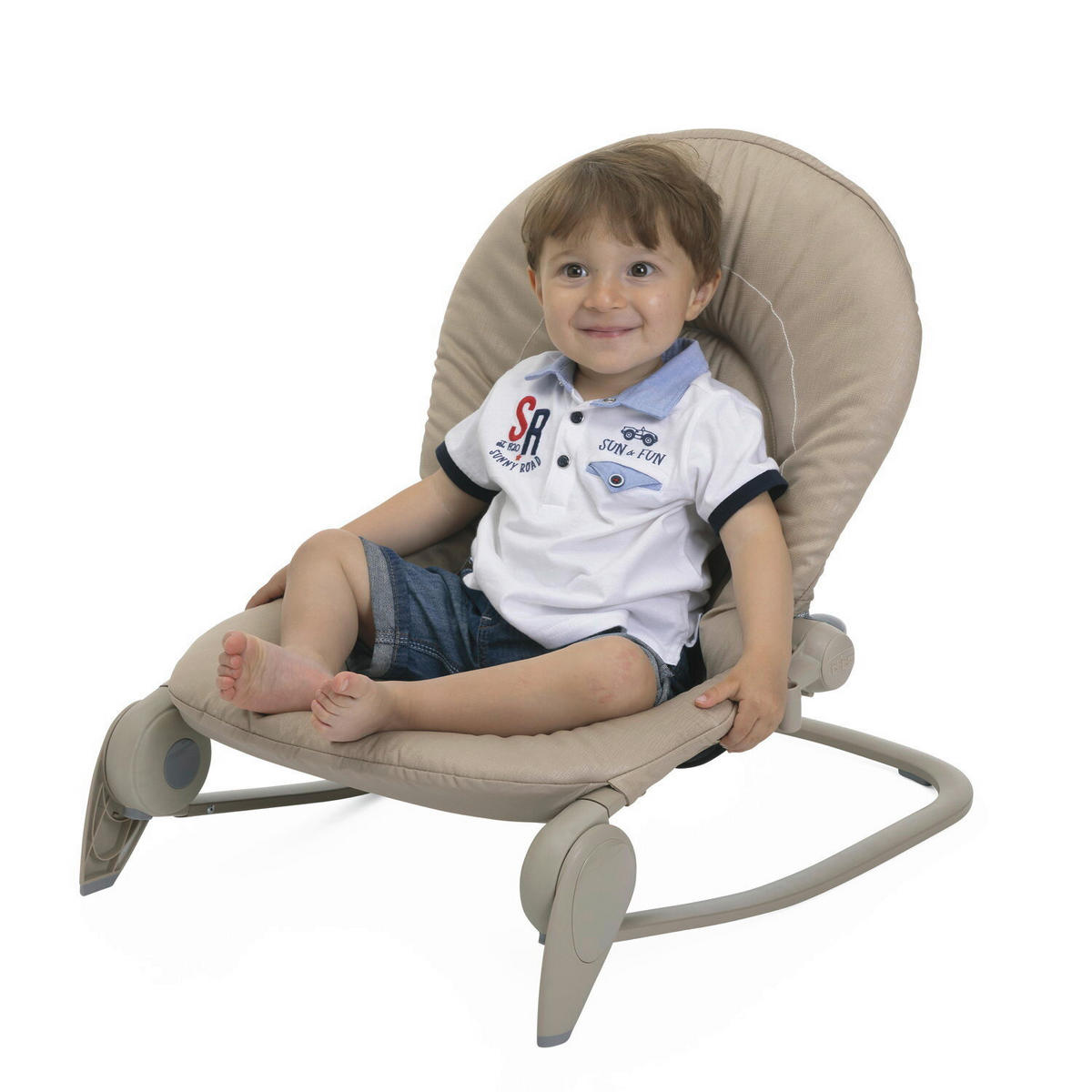 SCHAUKELWIPPE HOOPLA   - Beige, Basics, Textil (47/78/46/62cm) - Chicco