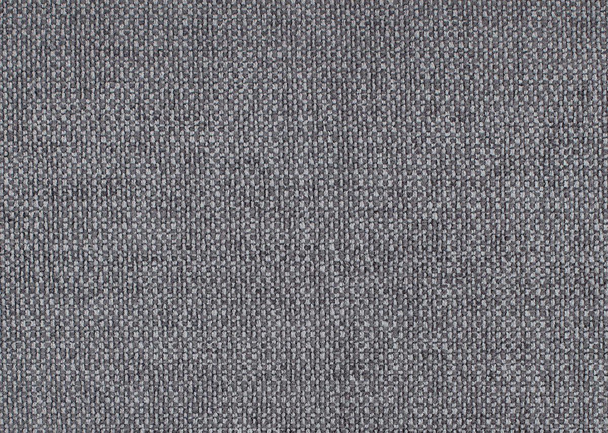 2,5-SITZER  in Flachgewebe Grau  - Schwarz/Grau, Design, Textil/Metall (190/71/91cm) - Schöner Wohnen