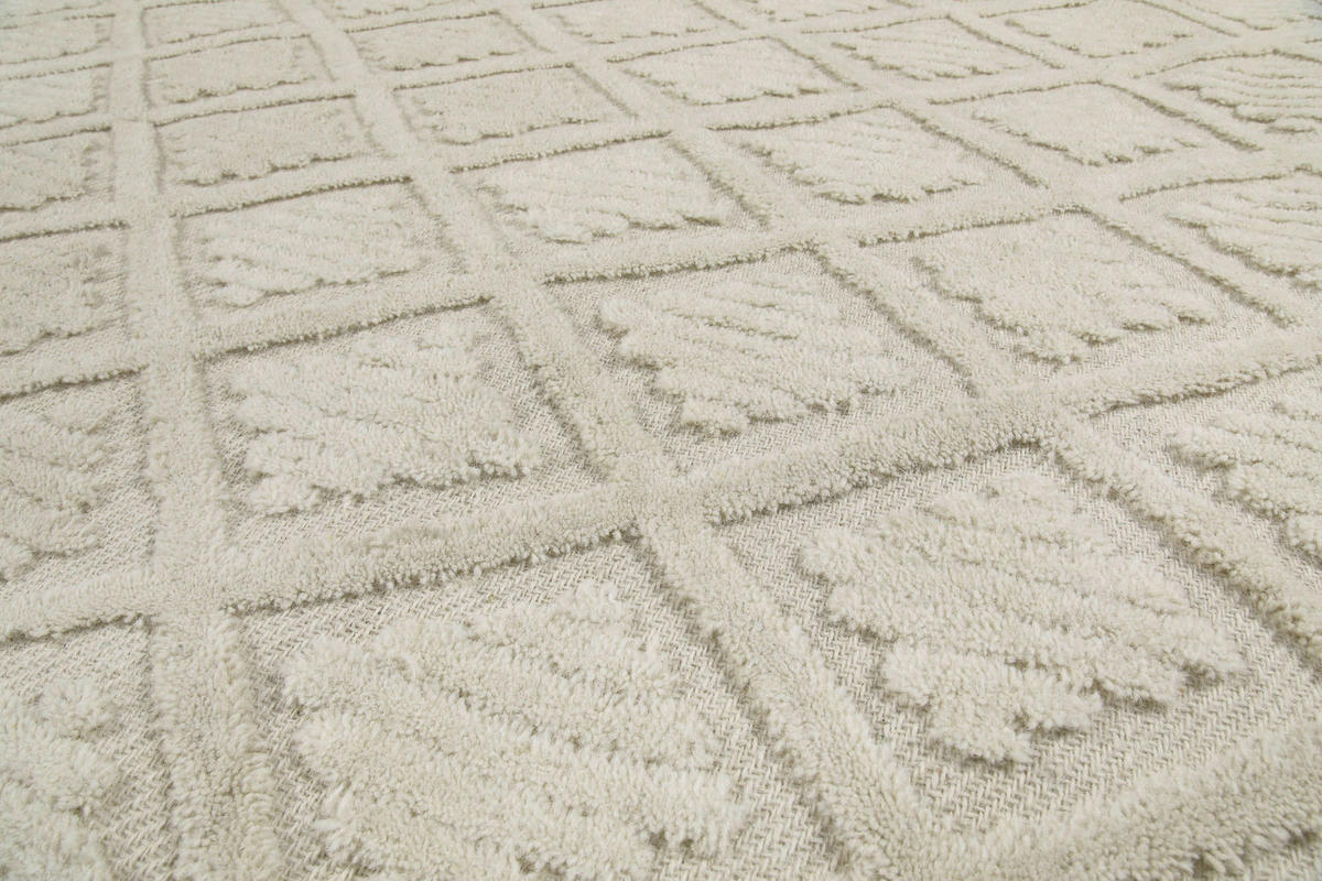 WEBTEPPICH 140/200 cm Hamptons Seventeen Creme  - Creme, KONVENTIONELL, Textil (140/200cm) - WECON HOME